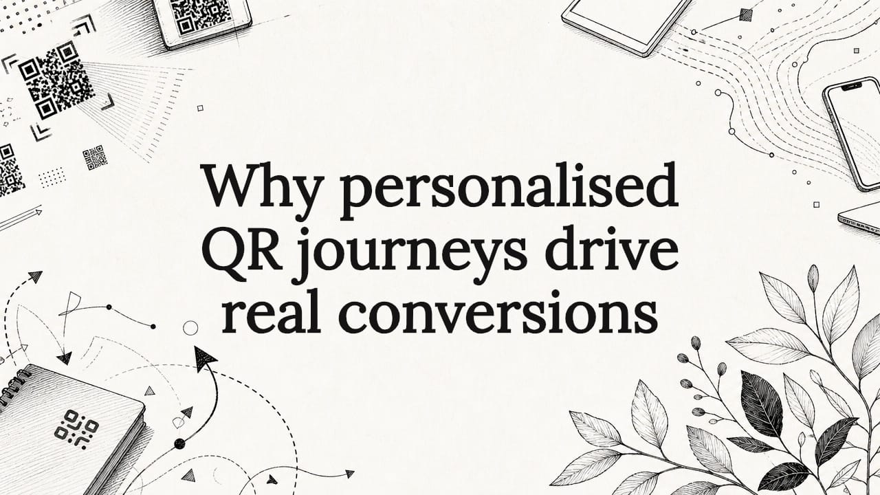 Why personalised QR journeys drive real conversions