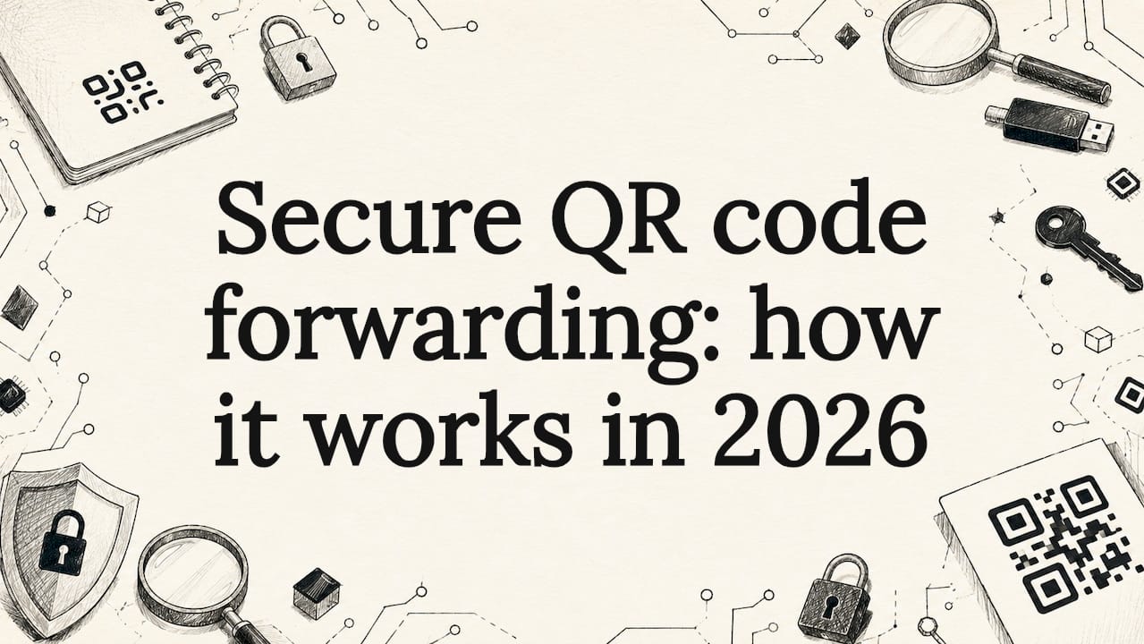 Secure QR code forwarding: how it works in 2026
