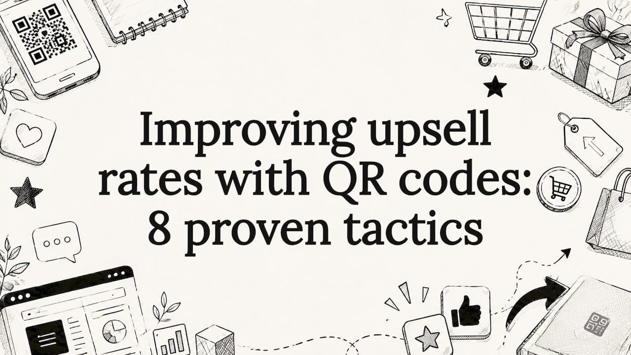 Improving upsell rates with QR codes: 8 proven tactics