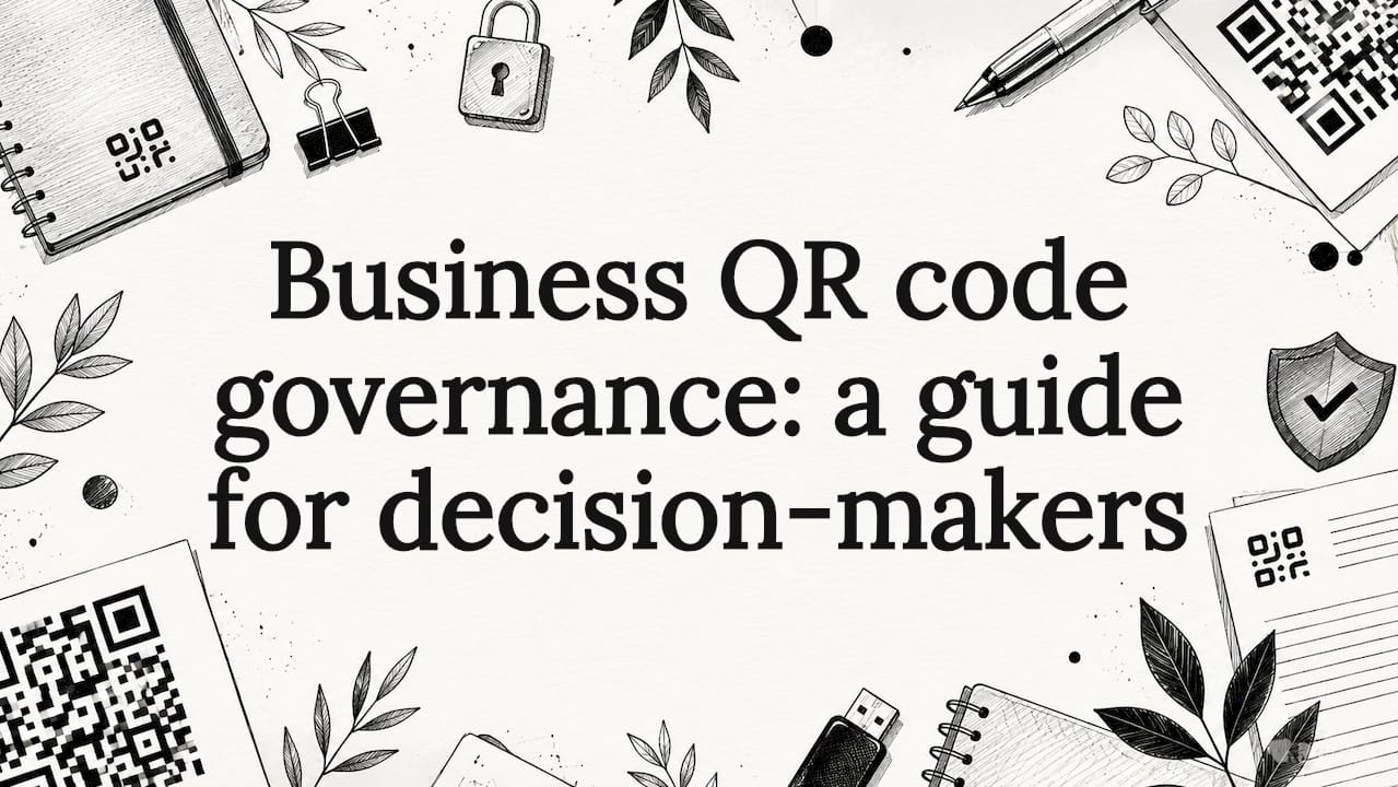 Business QR code governance: a guide for decision-makers
