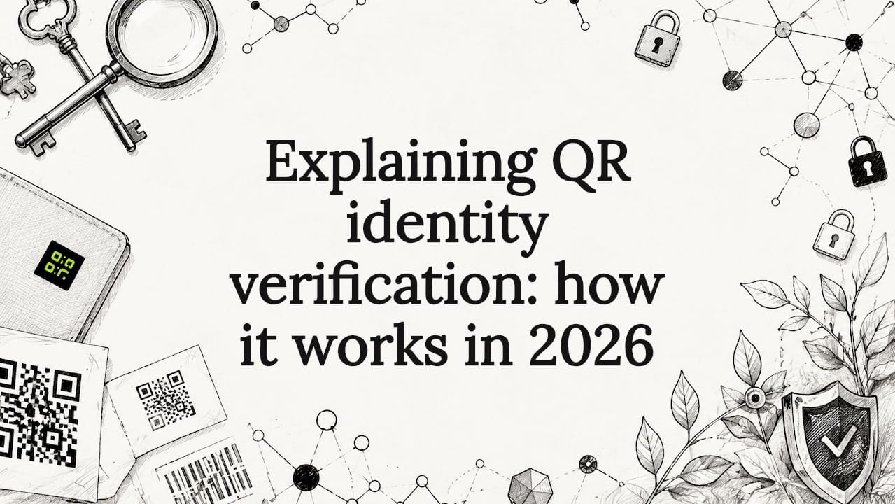 Explaining QR identity verification: how it works in 2026