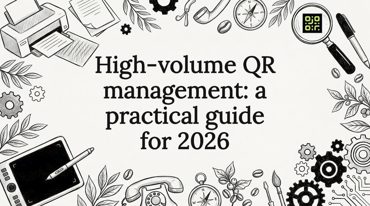 High-volume QR management: a practical guide for 2026