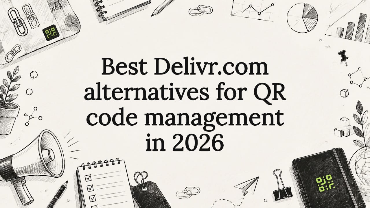 Best Delivr.com alternatives for QR code management in 2026
