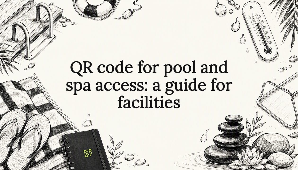 QR code for pool and spa access: a guide for facilities