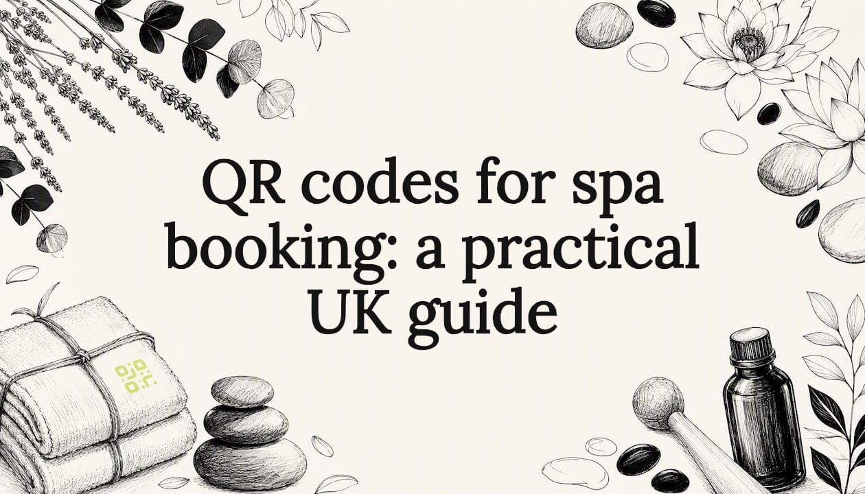 QR codes for spa booking: a practical UK guide