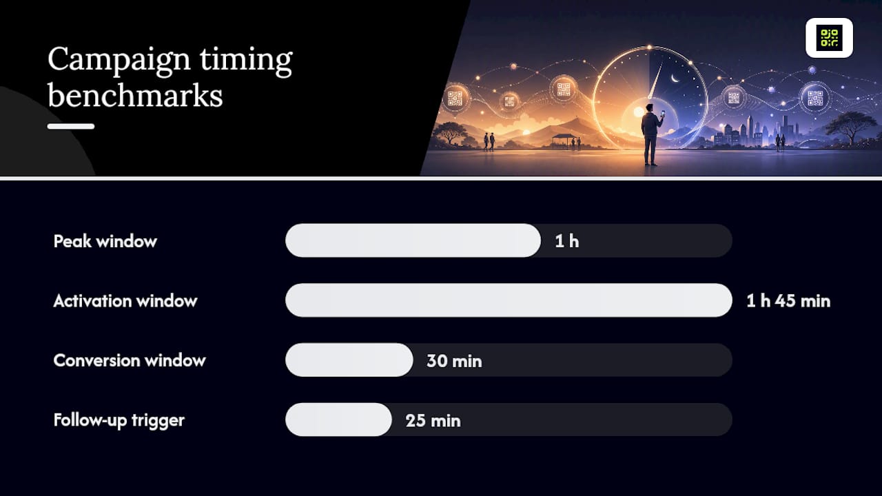 How to turn timing insights into campaign decisions — overview diagram