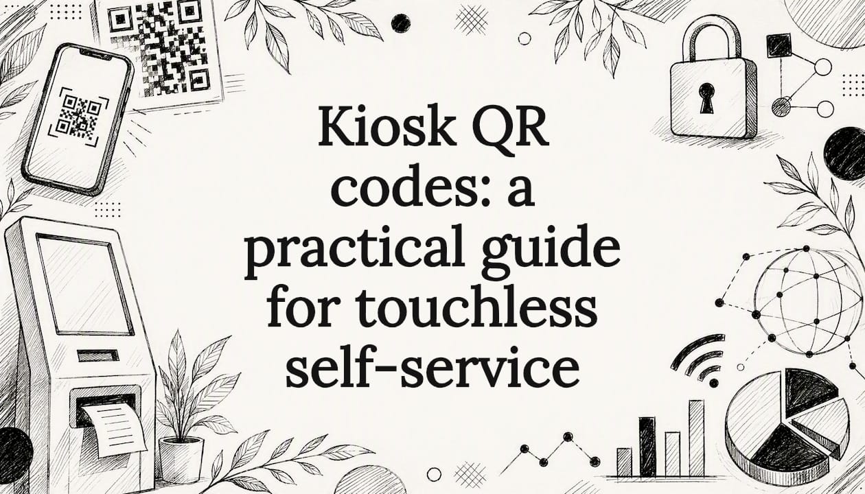 Kiosk QR codes: a practical guide for touchless self-service