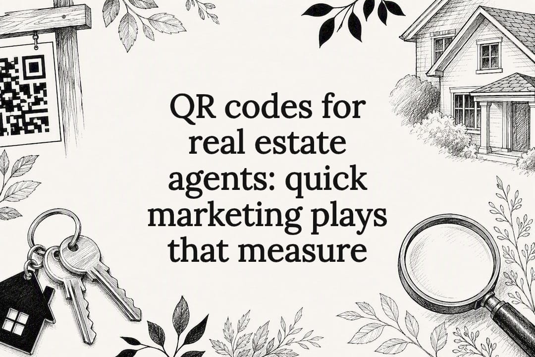QR codes for real estate agents: quick marketing plays that measure