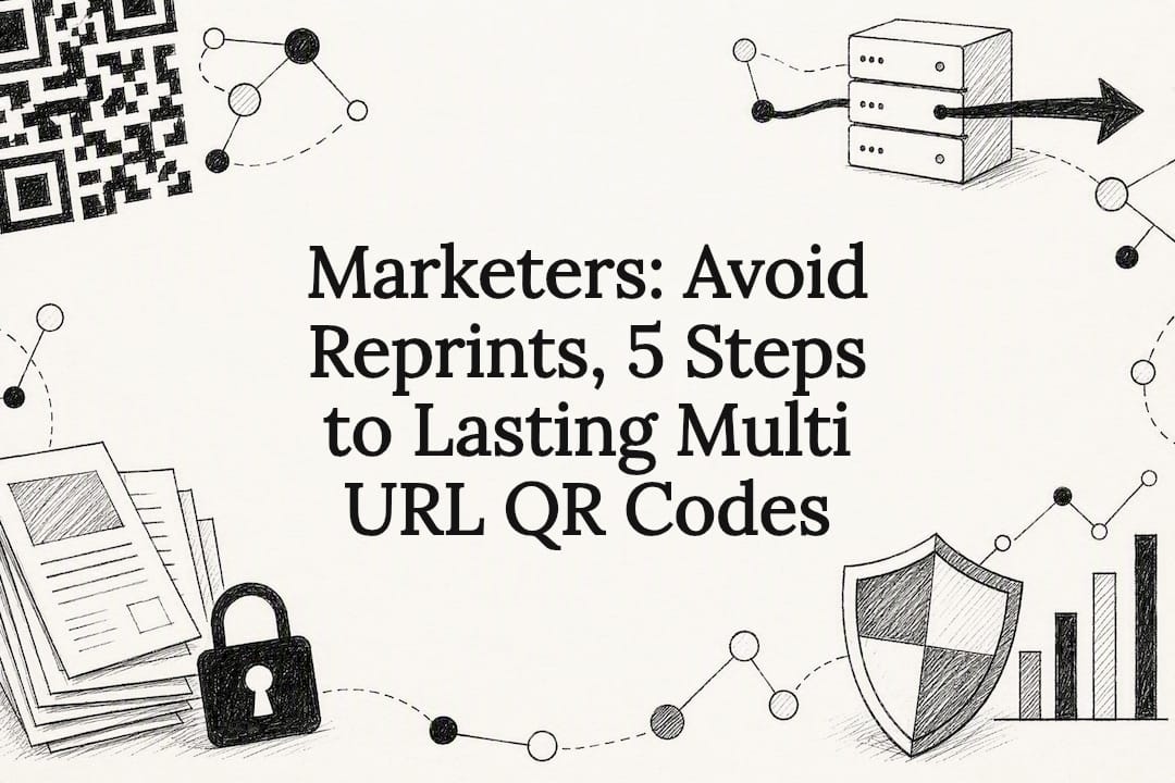 Marketers: Avoid Reprints, 5 Steps to Lasting Multi URL QR Codes