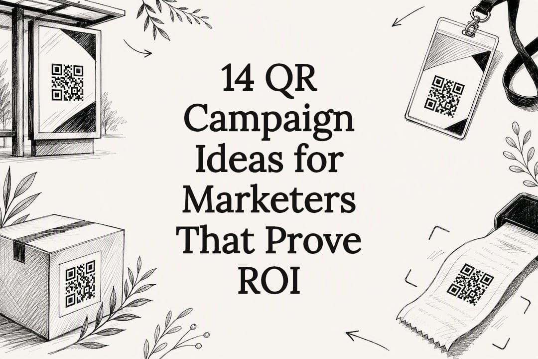 Decorative QR campaign ideas title card
