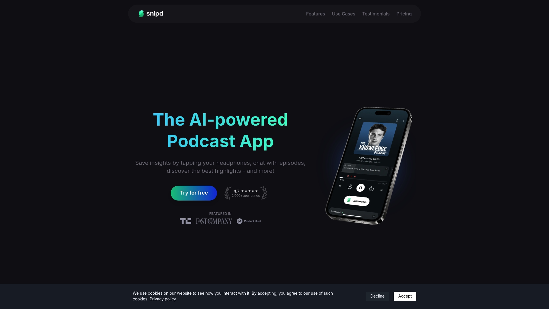 Product Screenshot