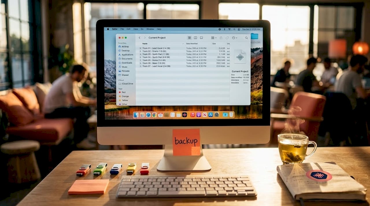 Managing large WAV files on desktop