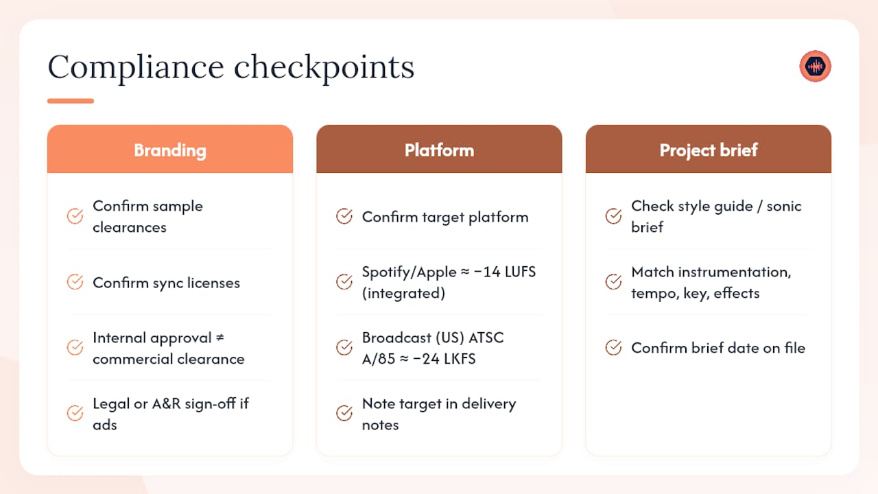 Compliance with client and platform-specific requirements — overview diagram