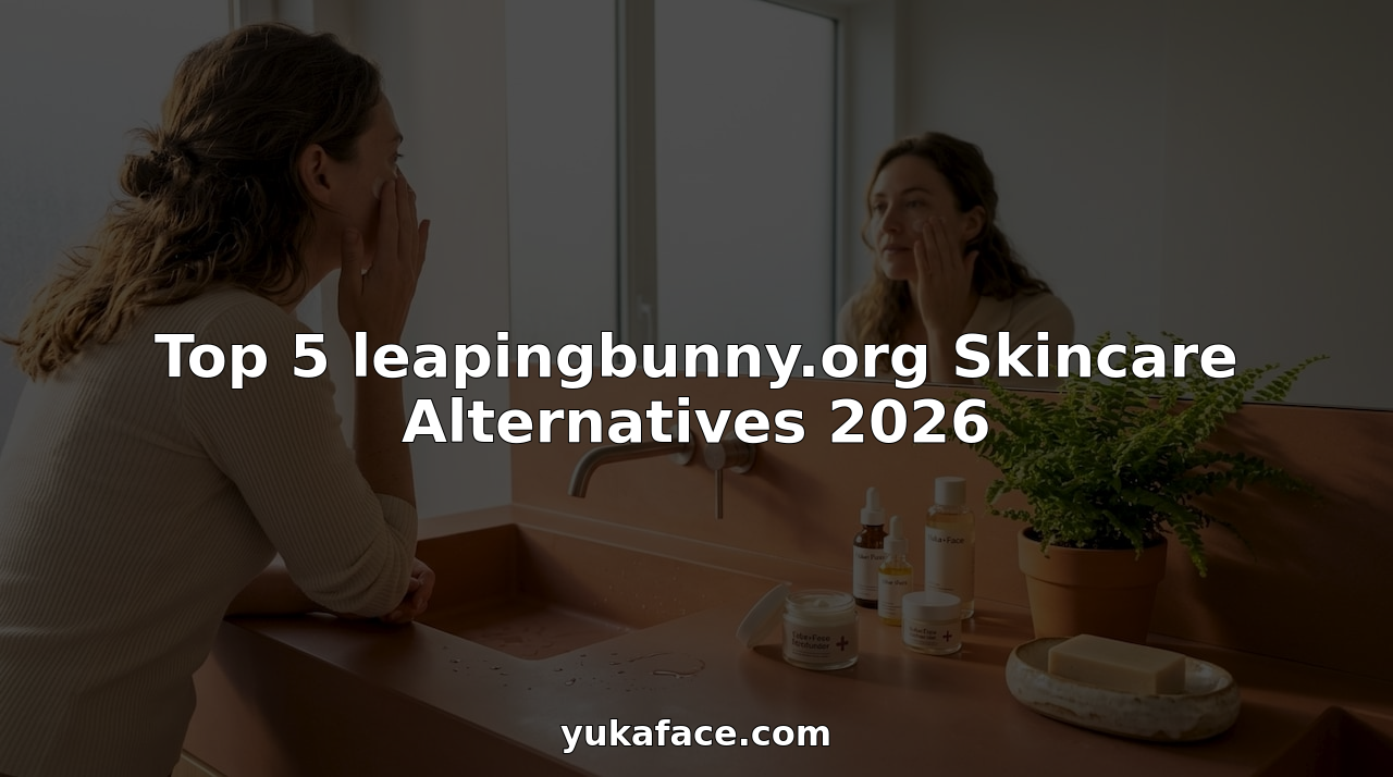Woman applies skincare at sunlit bathroom counter