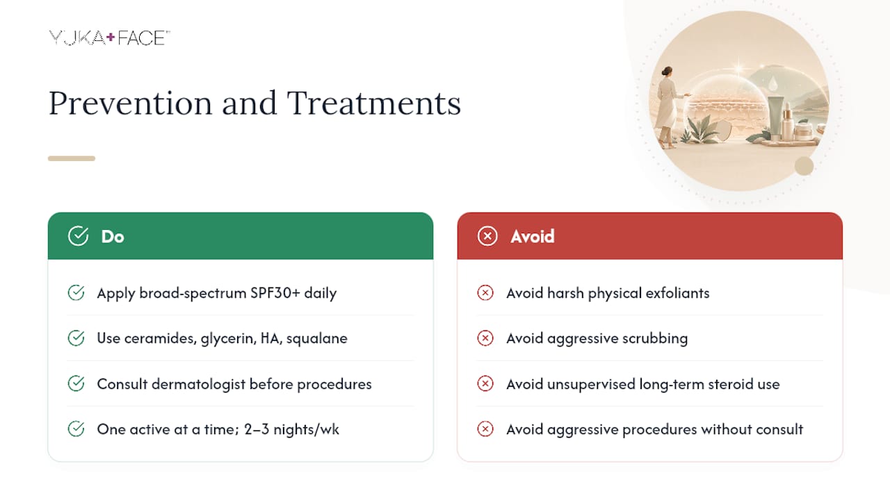 Treatments and Prevention That Actually Help — overview diagram