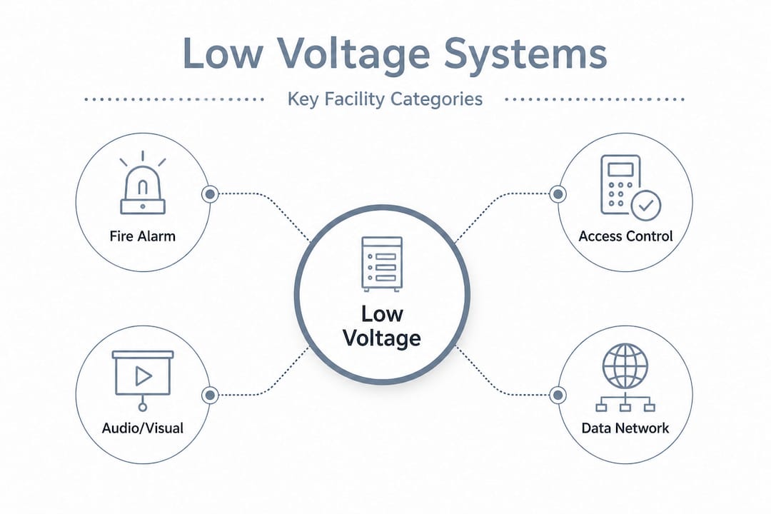 Hierarchy of key low voltage system categories