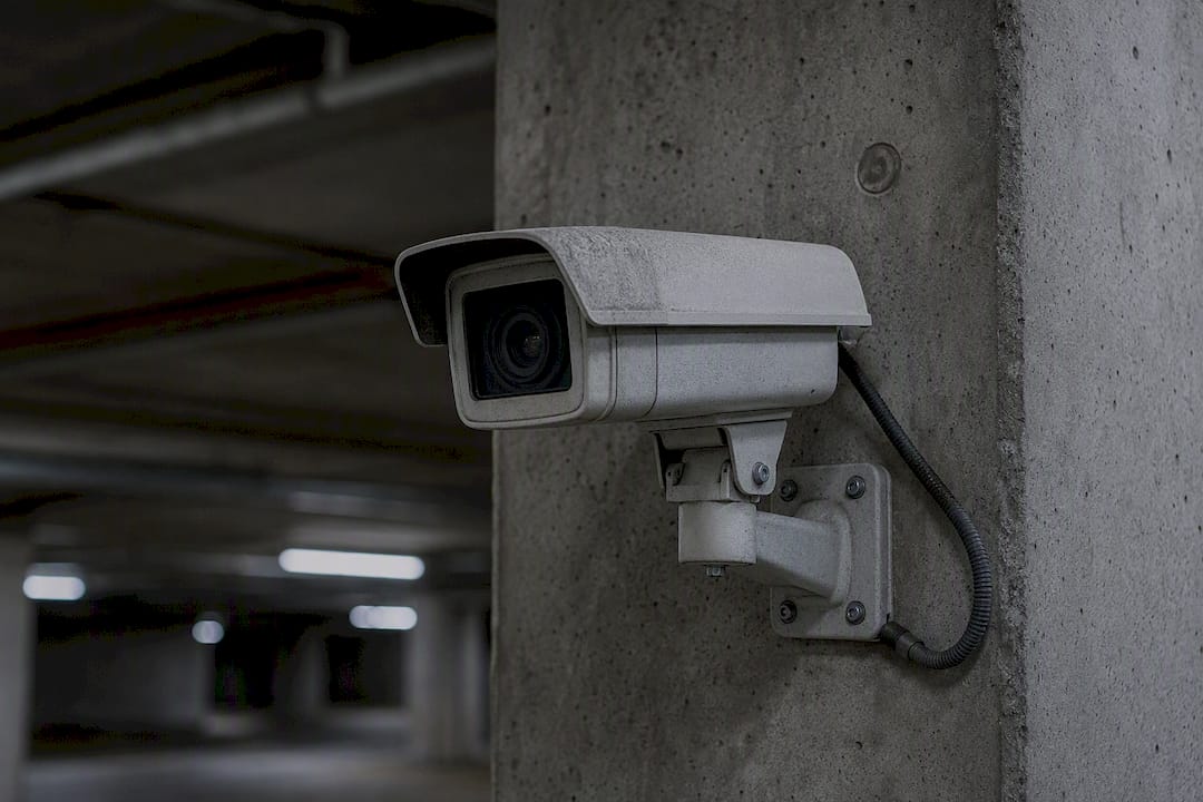 Weatherproof vandal-resistant parking garage camera