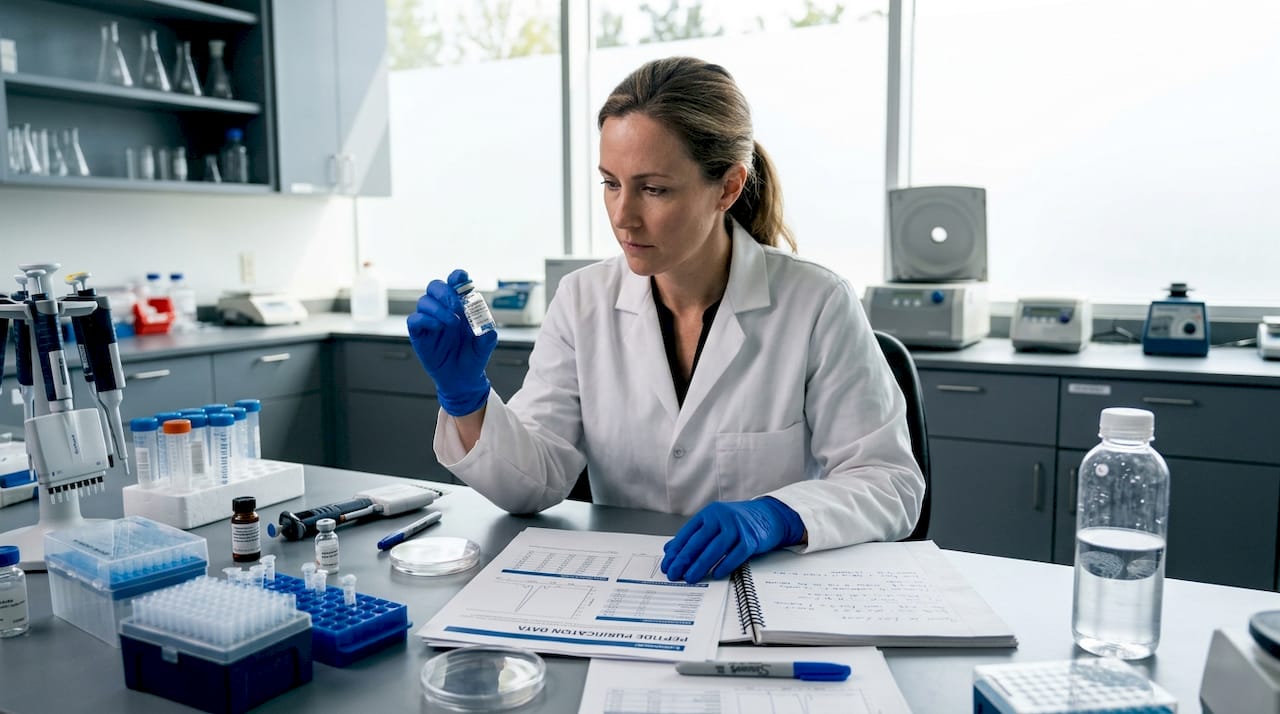 Peptide purity: ensuring reliable data and compliance