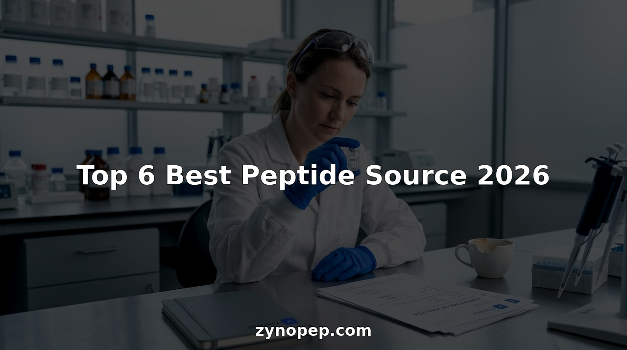 Top 6 Best Peptide Source 2026