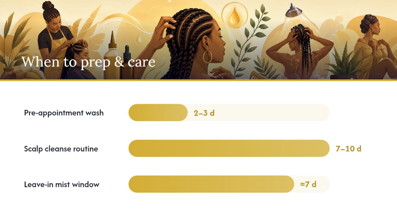 How do you prevent scalp irritation before your next install? — overview diagram