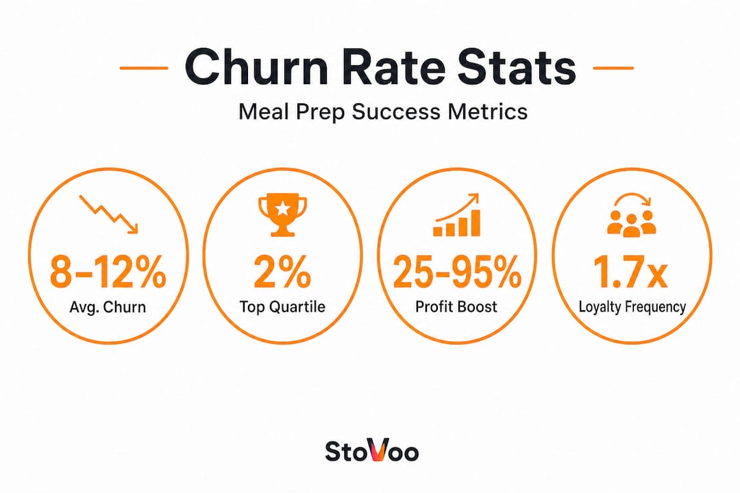 Infographic compares meal prep churn statistics