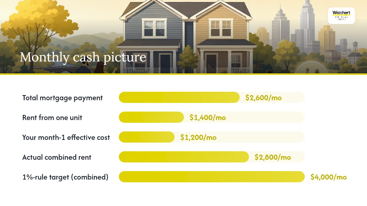 The Numbers That Actually Tell You If a Duplex Works — overview diagram