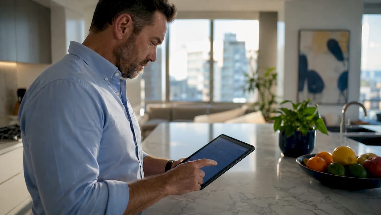 Property manager using compliance calendar digital tool