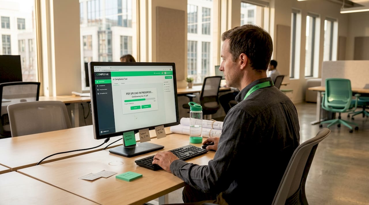 Engineer preps data for AI compliance tool