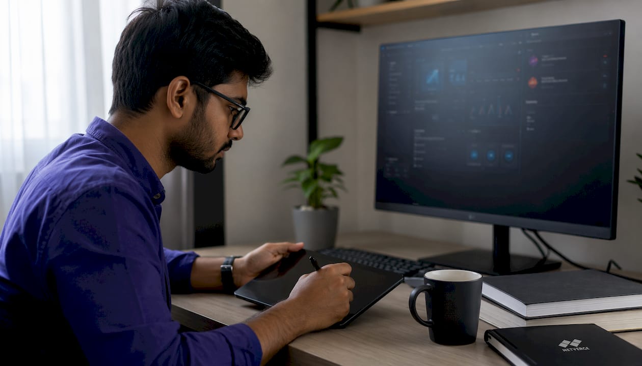 IT analyst managing alert notifications
