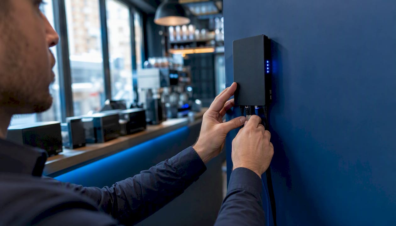 Hands adjusting edge network monitoring device