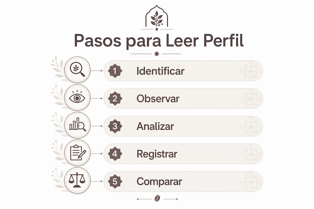 Infografía: guía práctica para identificar los matices de sabor en tu cafetera