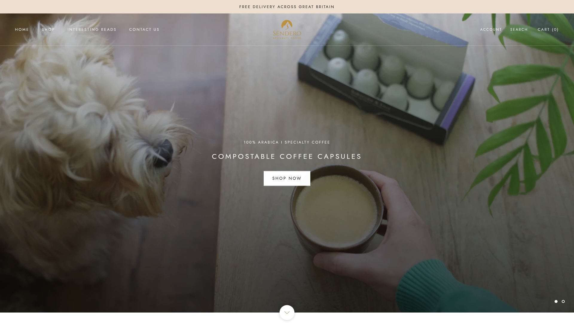 https://sendero-coffee.com