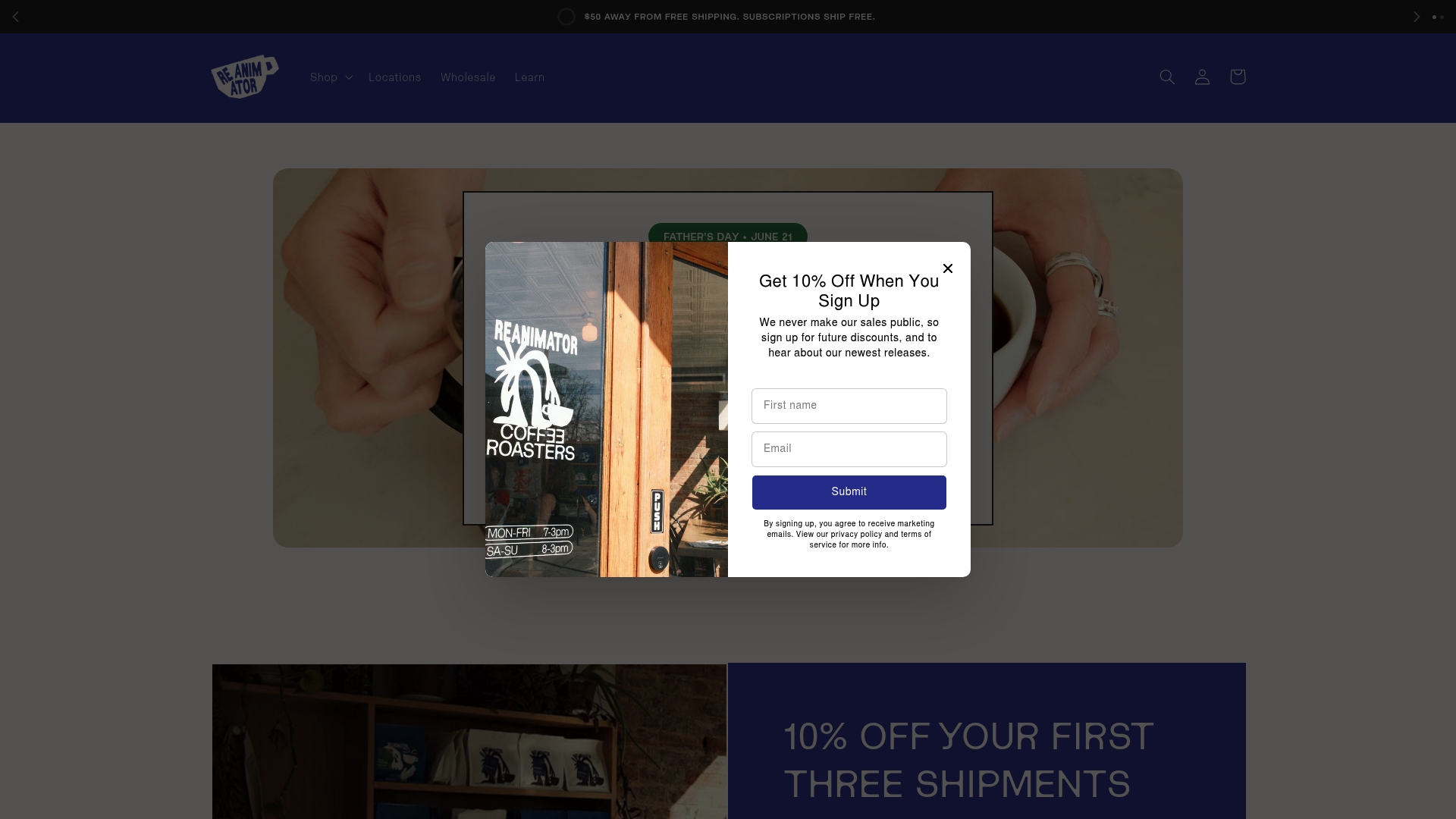 https://reanimatorcoffee.com