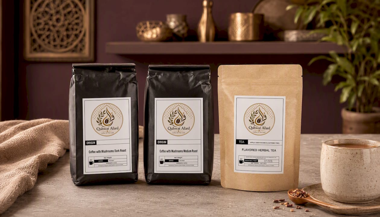 Coffee with Mushrooms Dark Roast