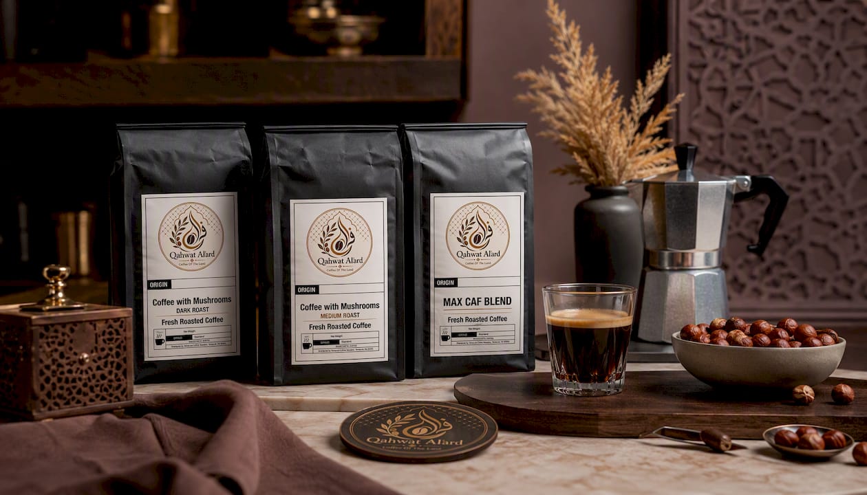 Coffee with Mushrooms Dark Roast