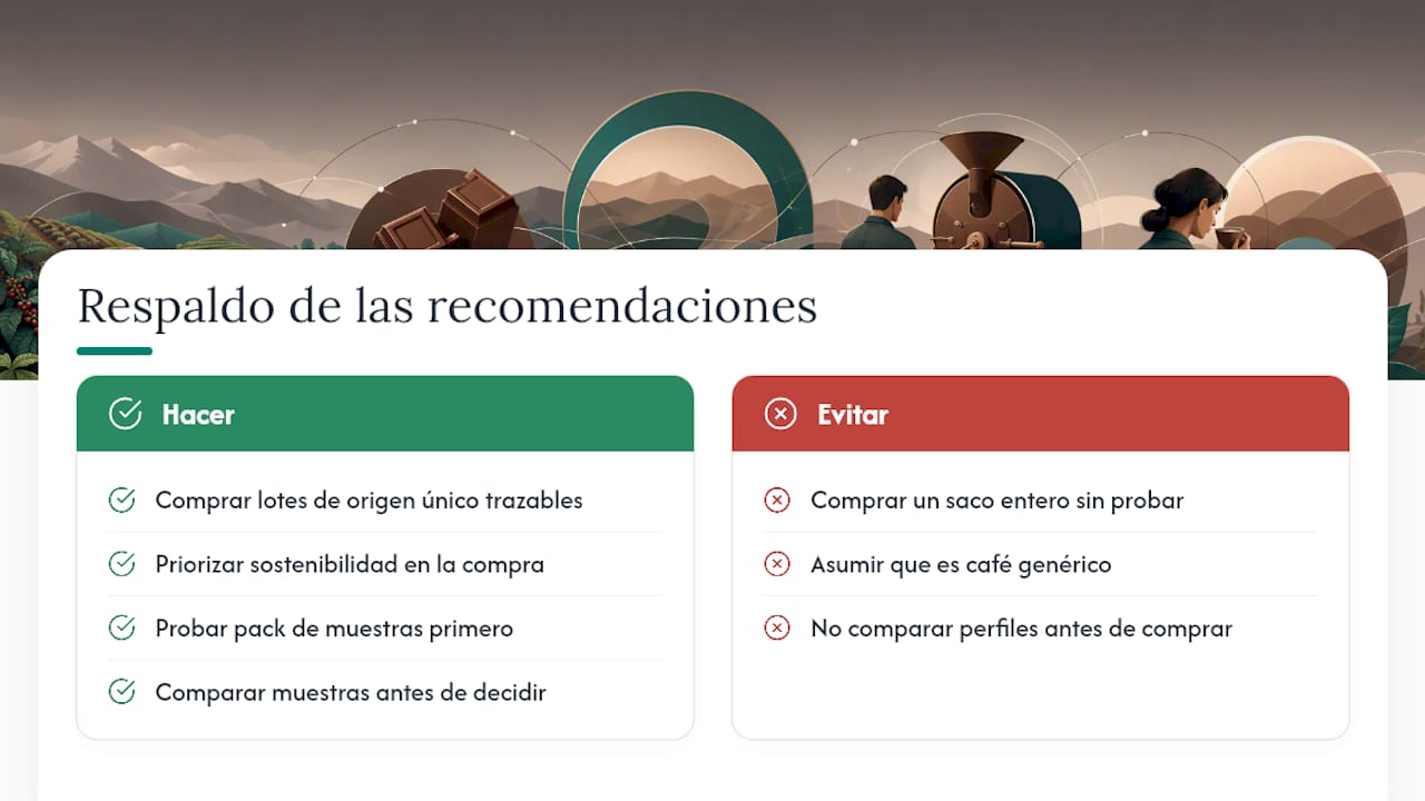 Por qué estas recomendaciones tienen respaldo — overview diagram