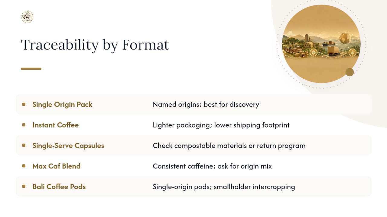 Top Carbon Neutral Coffee Brand Picks for Traceable, Low-Impact Buying — overview diagram