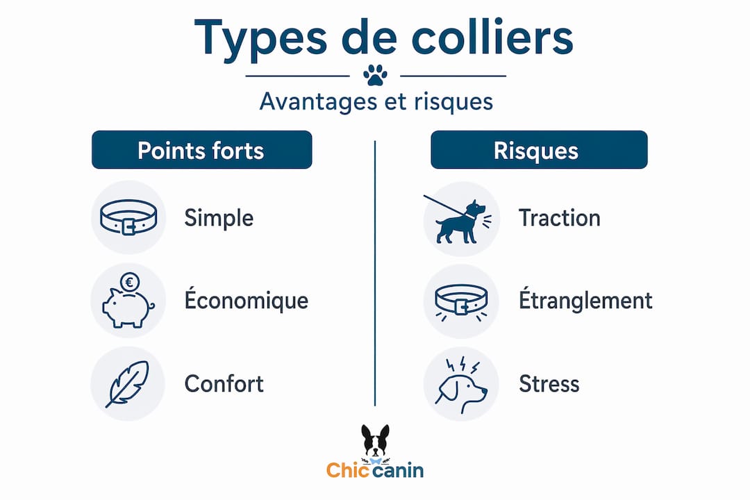 Infographie : les colliers passés à la loupe – points forts et limites