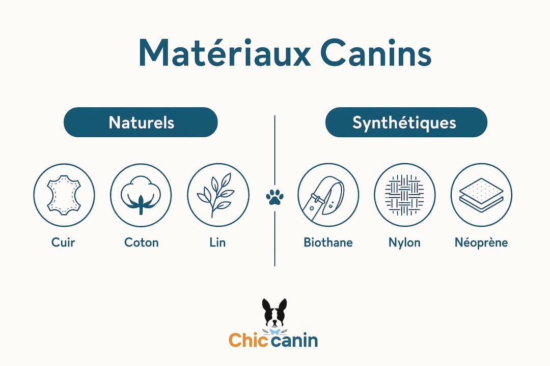 Infographie : matières naturelles vs matières synthétiques, le comparatif