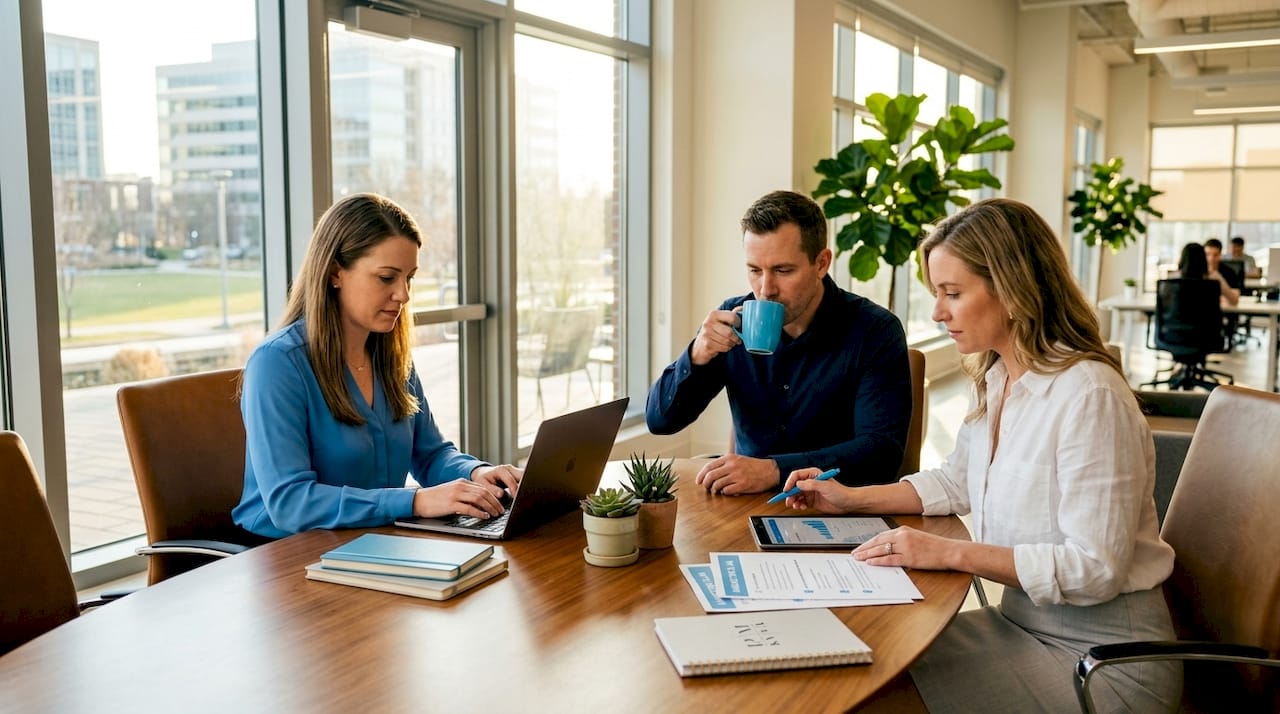 Clinic administrators planning marketing checklist