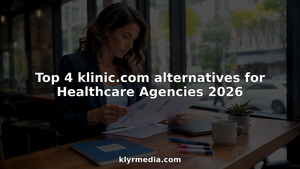 Healthcare marketing specialist reviewing strategy reports