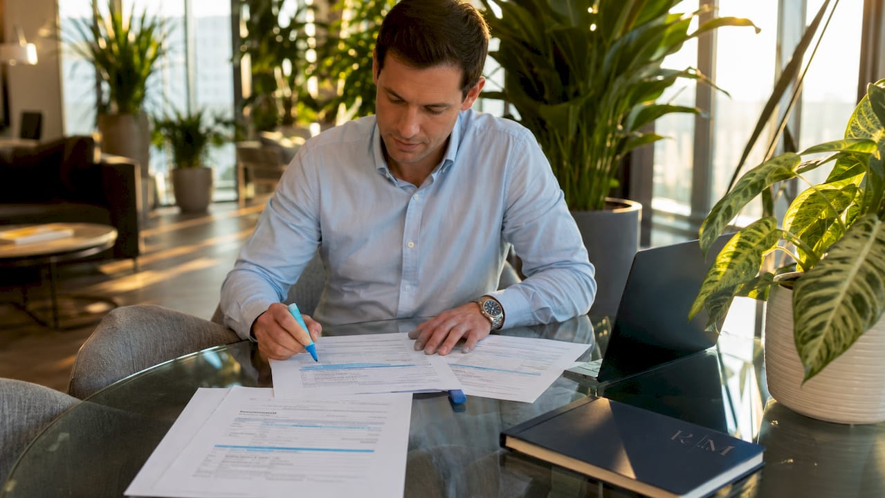 Compliance officer reviewing HIPAA audit checklist