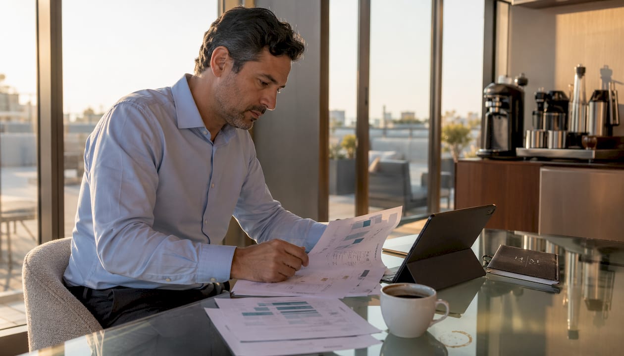 Clinical manager working on telemedicine workflow