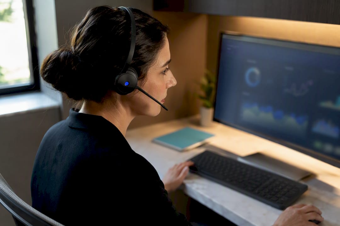 Coordinator reviewing compliant patient call tracking