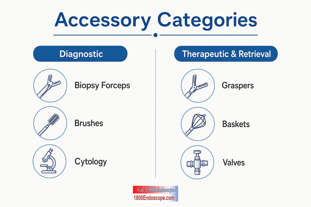 Infographic showing key veterinary accessory categories