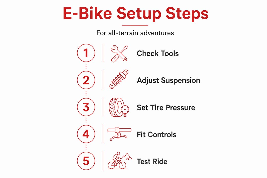 All Terrain E-Bike Setup Guide for Adventure Riders