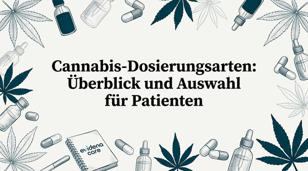 Cannabis-Dosierungsarten: Überblick und Auswahl für Patienten