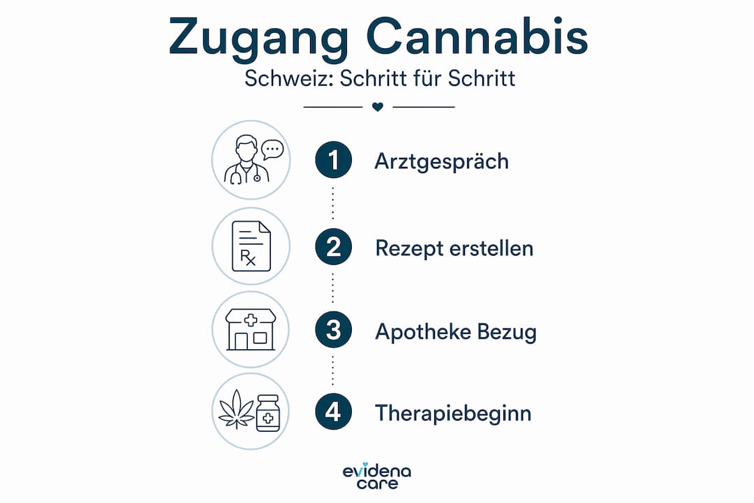 Infografik: So erhalten Patientinnen und Patienten in der Schweiz Zugang zu Cannabis-Arzneimitteln