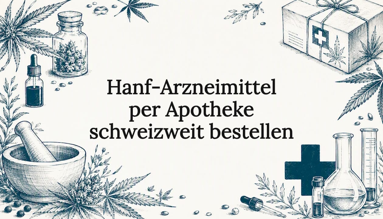 Hanf-Arzneimittel per Apotheke schweizweit bestellen