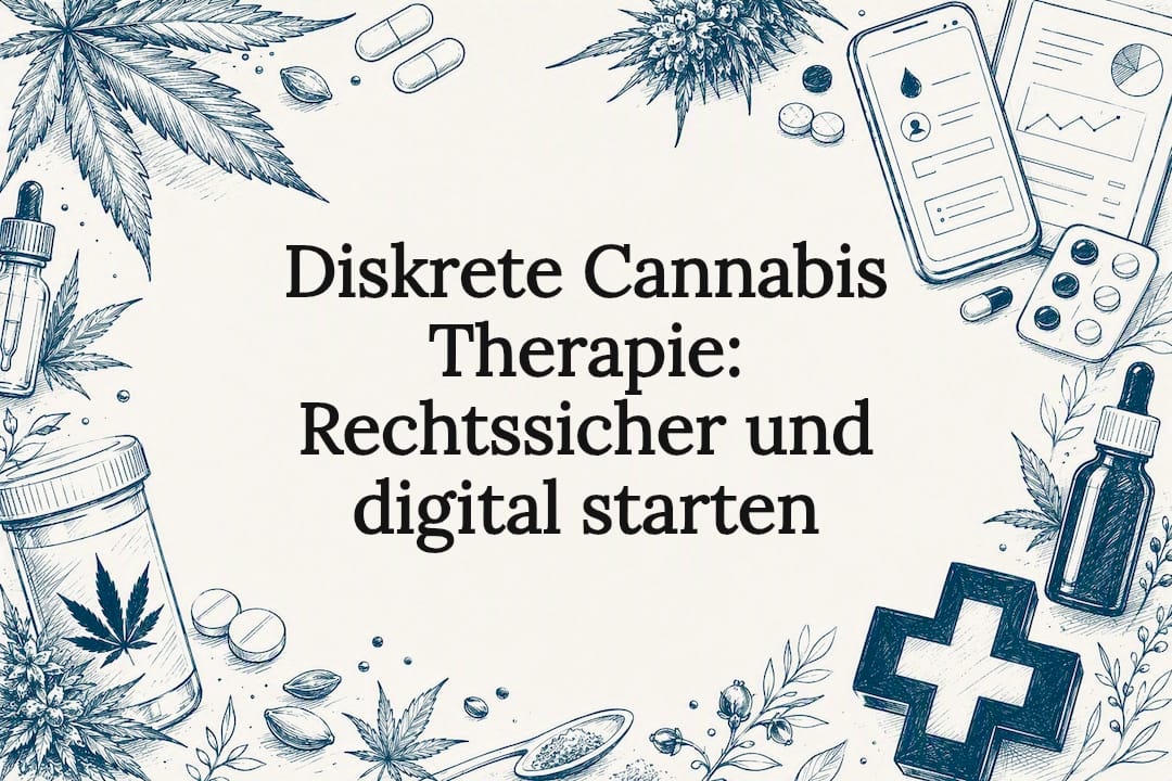 Diskrete Cannabis Therapie: Rechtssicher und digital starten